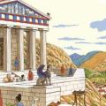 Paysage Grèce antique