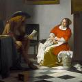 Pieter de Hooch_Homme lisant une lettre